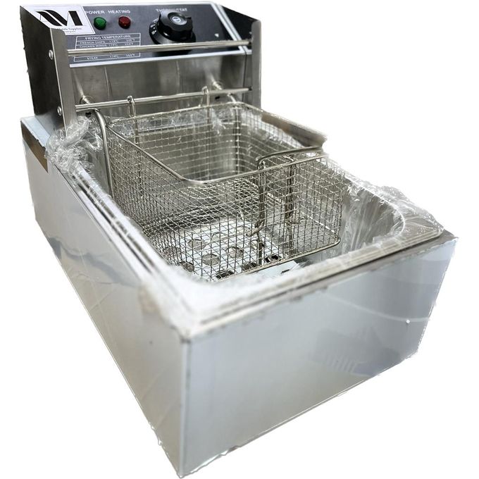 High Performance Stainless Steel Fryer - 6 L
